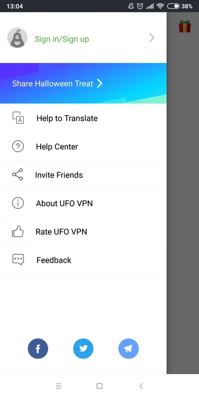 UFO VPN for Android - Secure Private Browsing