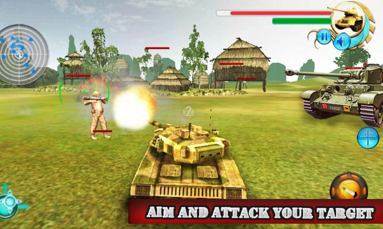 Tank Attack War for Android - Intense Battle Experience