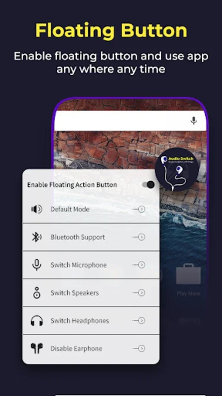 Audio Switch Disable Headphone for Android