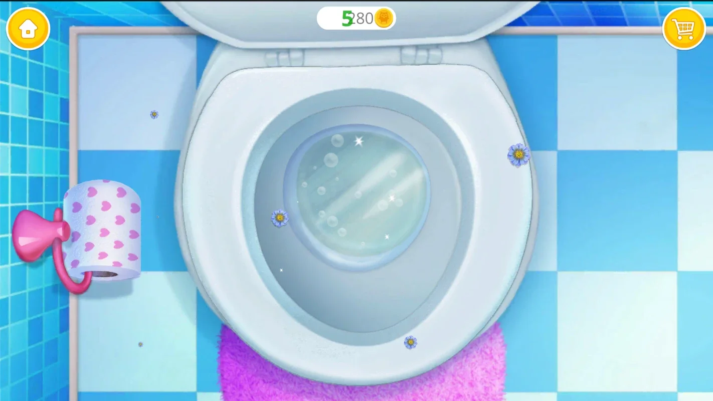 Sweet Baby Girl Cleanup 5 for Android - Fun and Educational for Kids