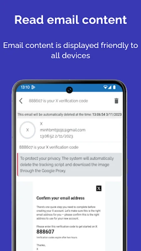 Temp Mail for Android - Secure Digital Communication App