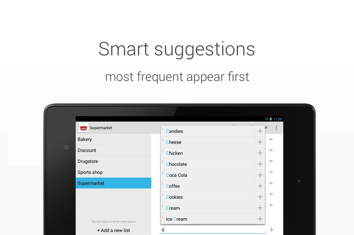 Shopping List for Android - Organize Your Grocery Shopping