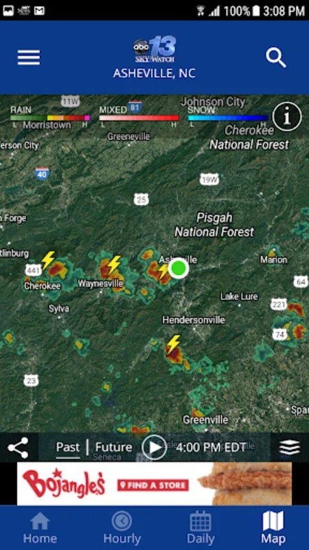 WLOS WX for Android - Precise Weather Forecasts