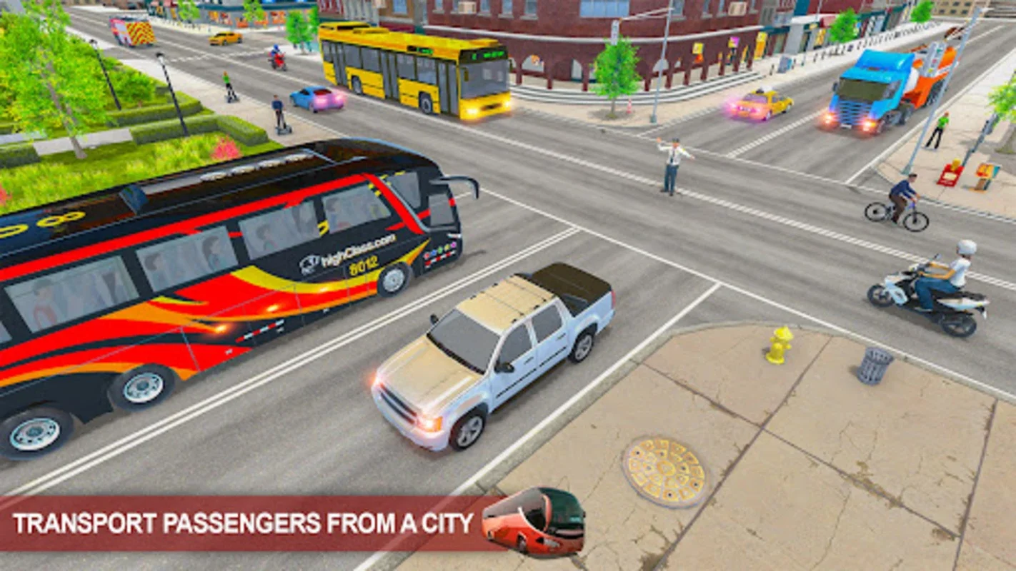 High School Bus Transport Game for Android - No Downloading Needed