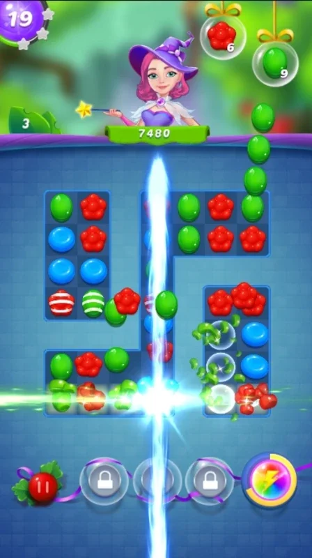 Candy Witch Match 3 Puzzle for Android - Engaging Match-3 Fun