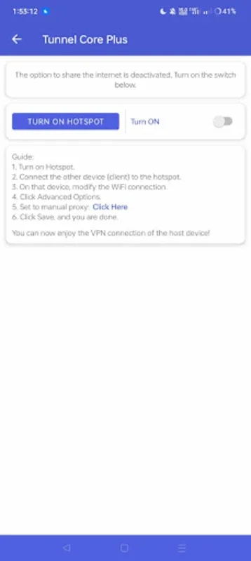 Tunnel Core Plus for Android: Stable and Swift VPN Connection