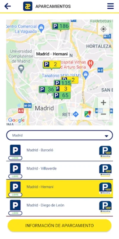 P-App for Android: Seamless Parking with Discounts