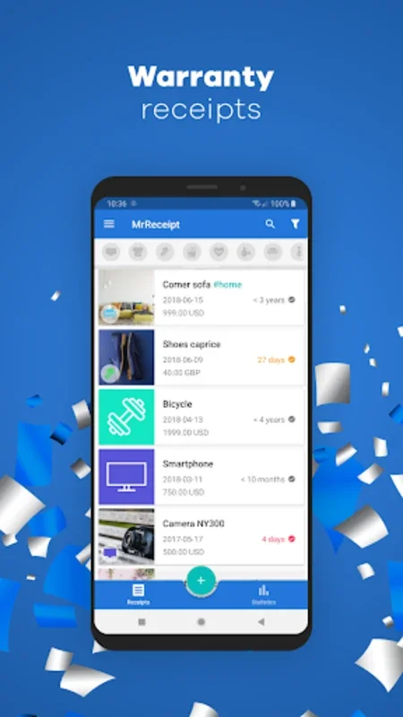 MrReceipt - Organize Receipts on Android