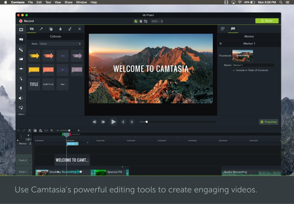 Camtasia for Mac - Record and Edit Videos Easily