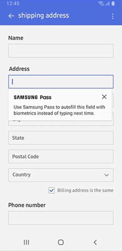 Autofill with Samsung Pass for Android: Secure Password Autofill