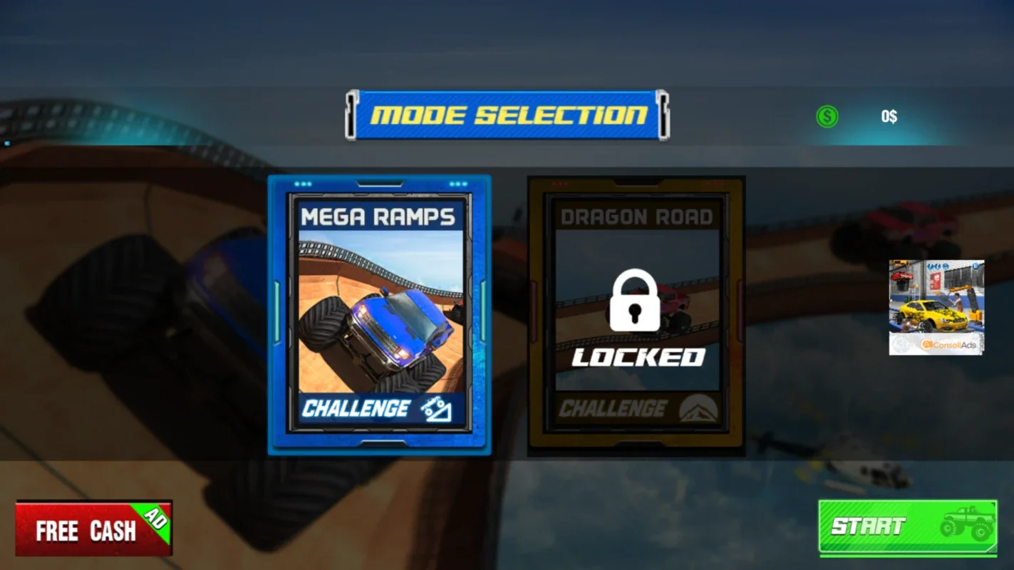 Monster Truck Ramp Stunts for Android - No Download Needed, Play Now