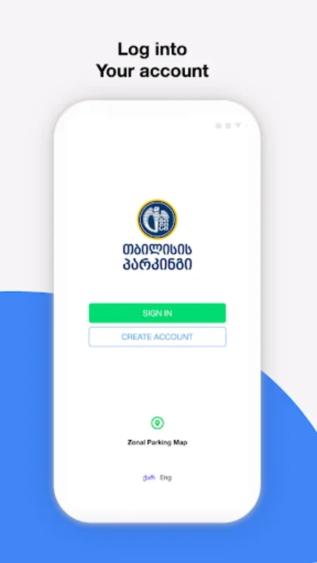Parking Tbilisi for Android - Simplify Zonal Parking Payments