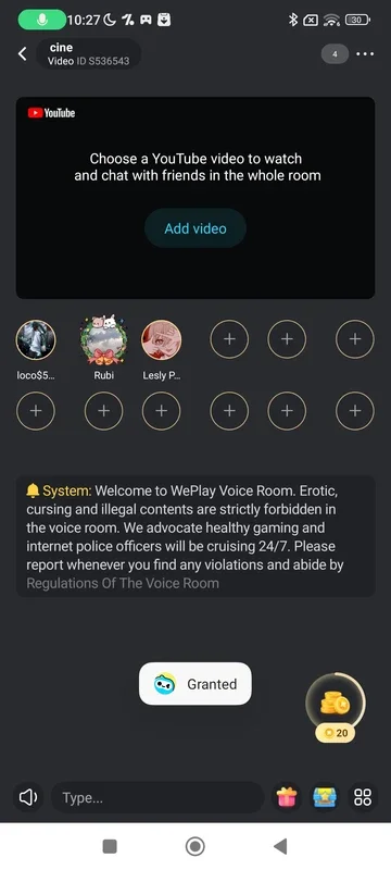 WePlay for Android: Mini - Games and Global Voice Chat