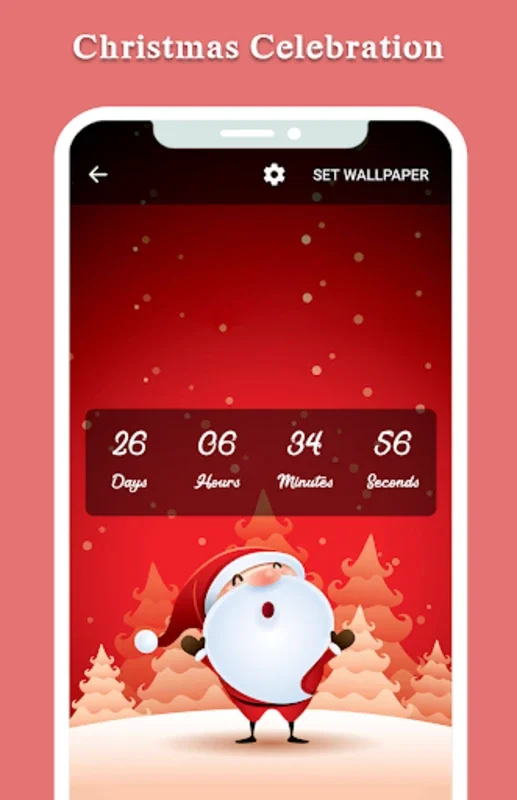 Christmas Countdown Live Wallp for Android - Enhance Your Festive Spirit