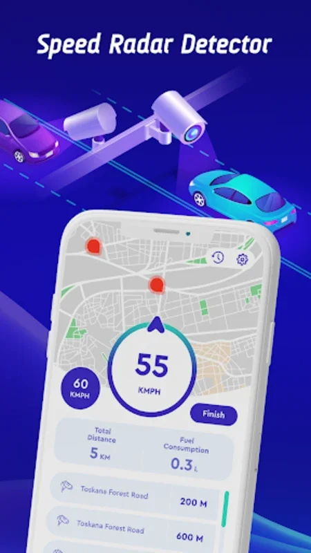 Offline Maps, GPS, Speedometer for Android - No Internet Needed