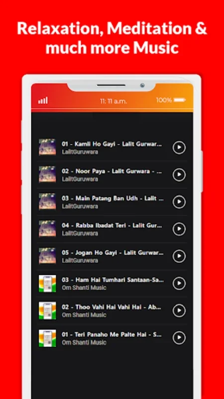 Om Shanti Music for Android - Spiritual Growth App