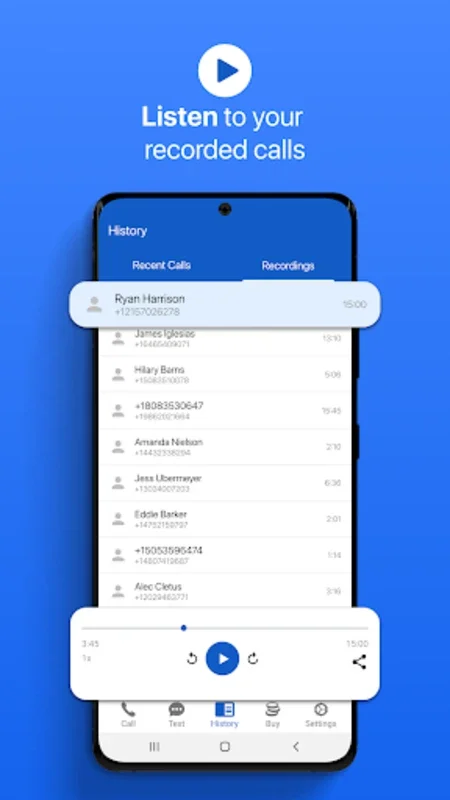 SpoofCard - Privacy Protection for Android: Secure Communication