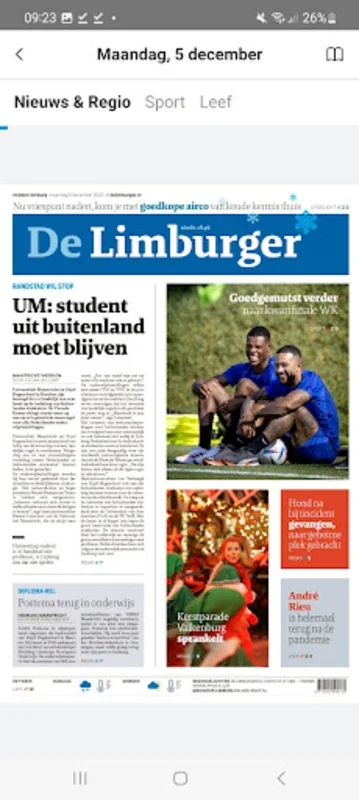 De Limburger Krant for Android - Stay Informed with Limburg News