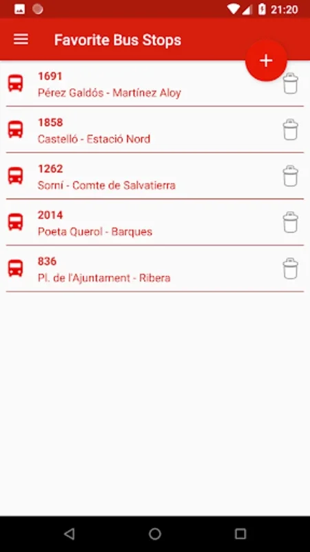 ValenBus: bus in Valencia for Android - Efficient Transit App