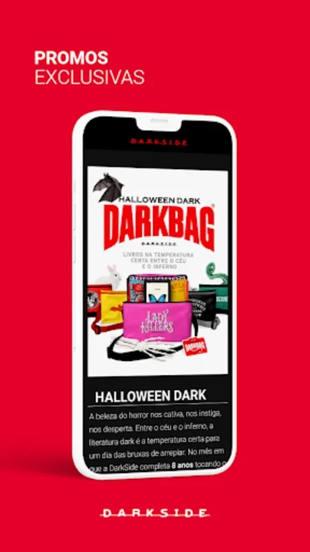 Loja Darkside Books for Android - Immerse in Dark Genre