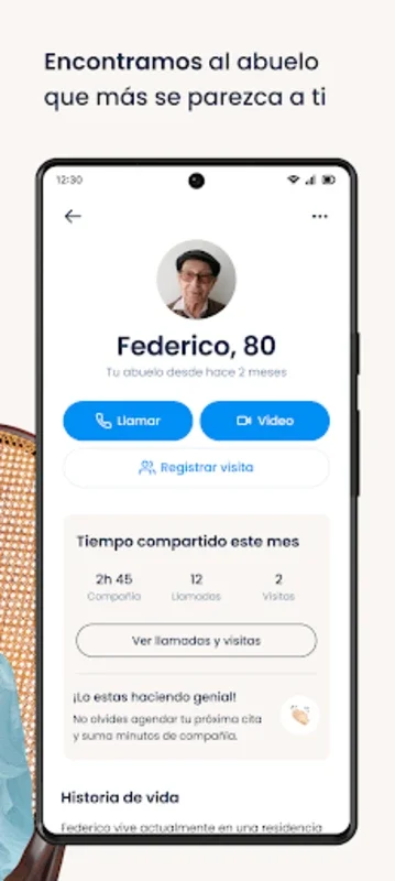 Adopta Un Abuelo for Android: Enrich Seniors' Lives