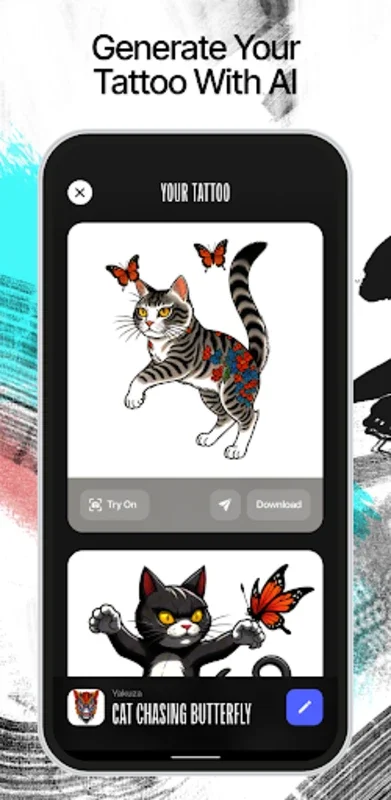 Ink AI for Android - Generate Tattoo Designs with AI