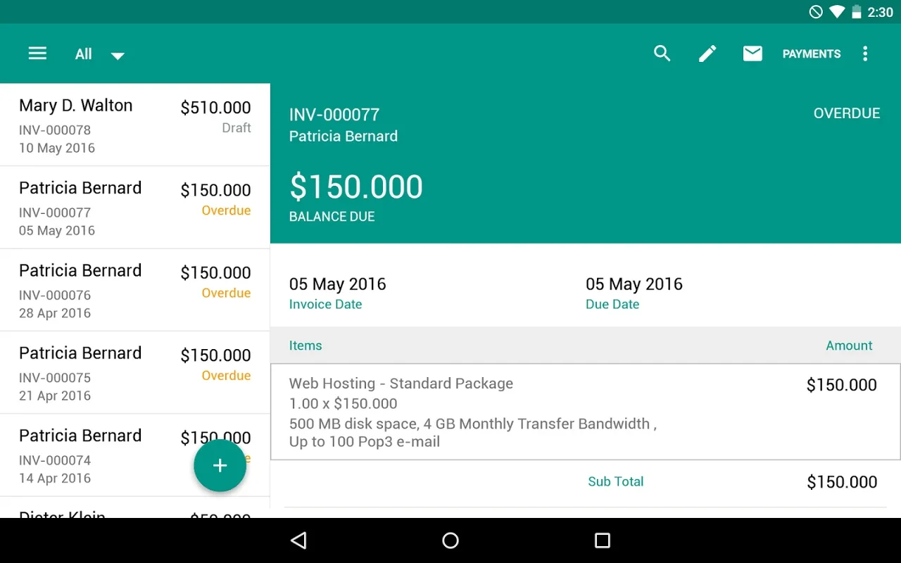 Zoho Invoice for Android: Streamline Your Invoicing