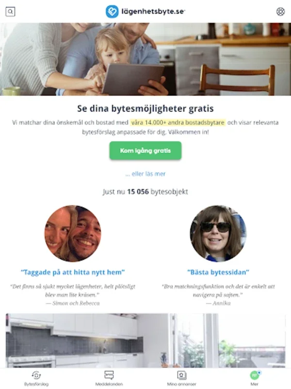 Lägenhetsbyte.se for Android - Seamless Home Exchange App