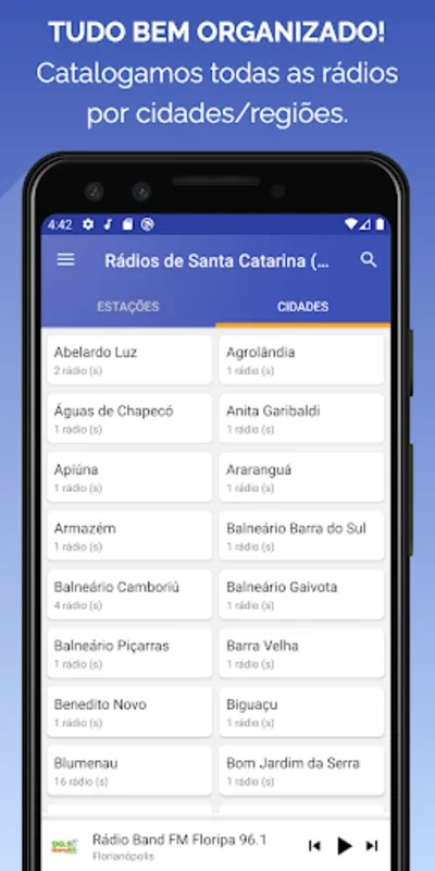 Rádios de Santa Catarina AM/FM for Android - Enjoy Diverse Radio Stations