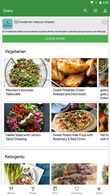 Recipes Home for Android: Diverse Culinary Delights