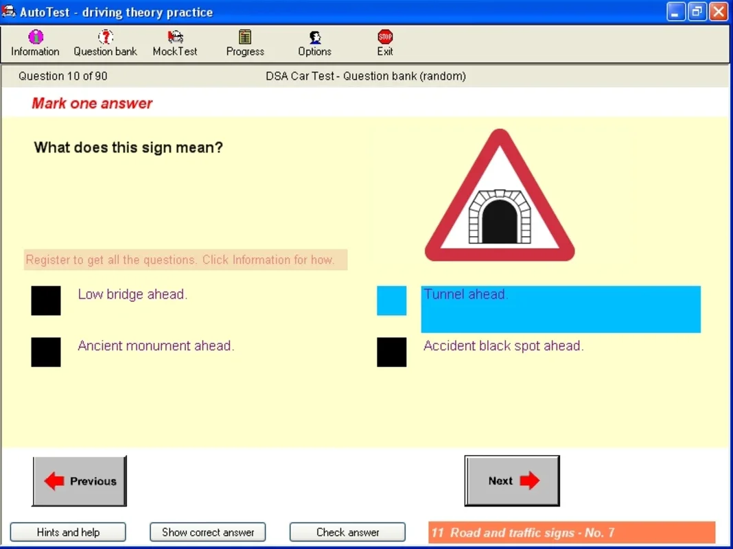 AutoTest for Windows - Prepare for Driving Theory Test