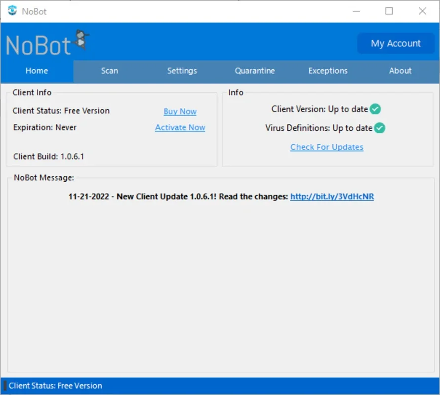 NoBot for Windows: Powerful Anti-Spyware Solution