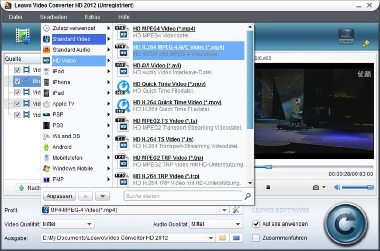 Leawo HD Video Converter for Windows - Convert High-Def Videos Easily