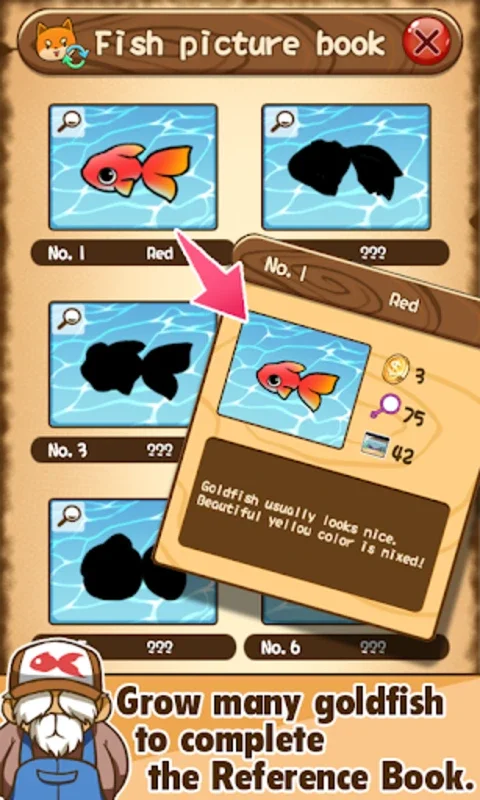 Goldfish Collection for Android - Manage Your Aquafarm