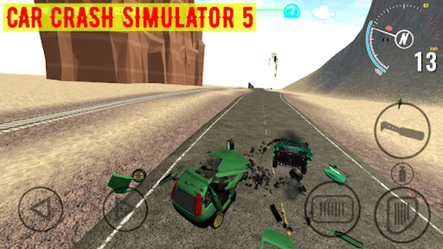 Car Crash Simulator 5 for Android - Thrilling Crash Experience