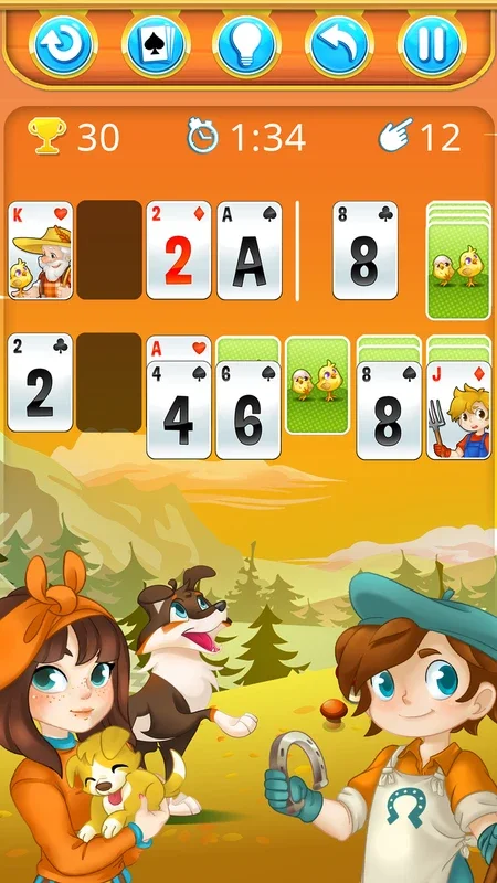 Happy Farm Solitaire for Android: A Relaxing Card Game