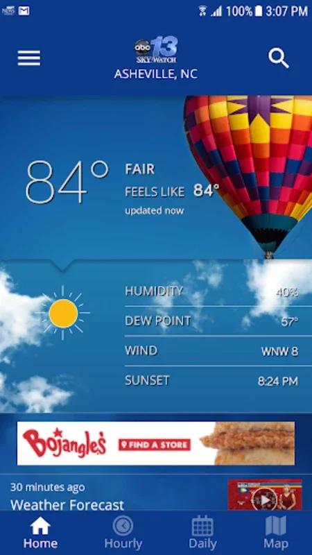 WLOS WX for Android - Precise Weather Forecasts