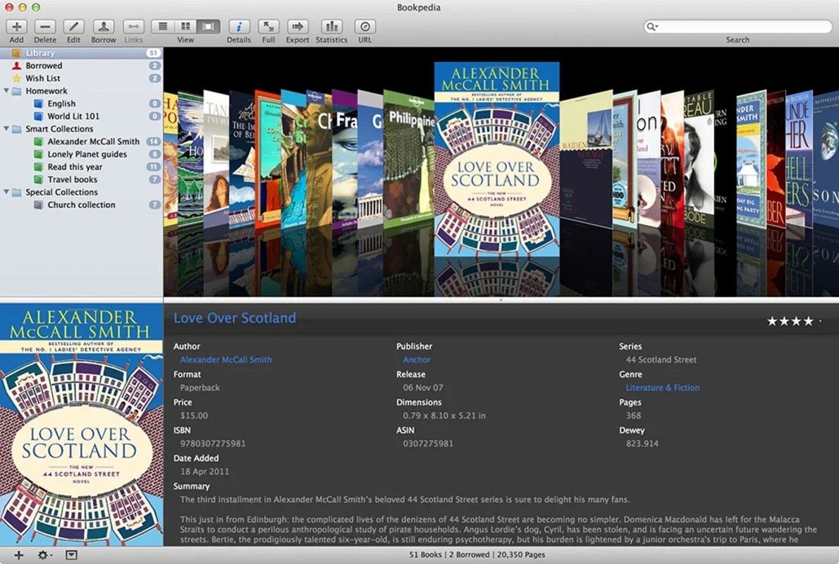 Bookpedia for Mac - Manage Your Book Collection Easily