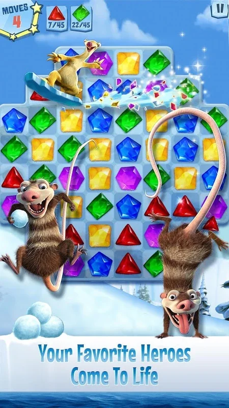 Ice Age for Android: Engaging Match-3 Game