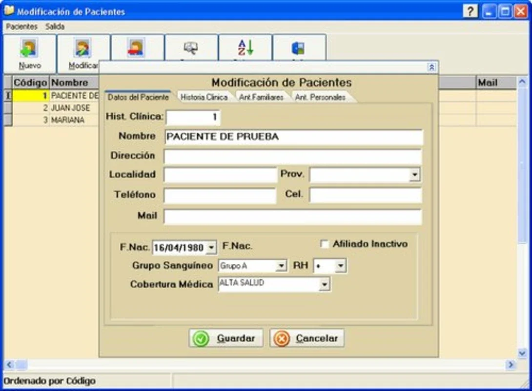 GDS Historias Clinicas for Windows - Streamlining Medical Records