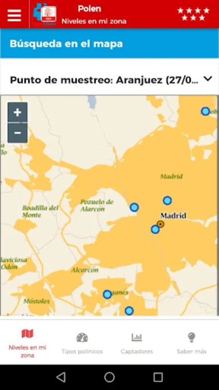 Polen for Android - Real-Time Pollen Updates