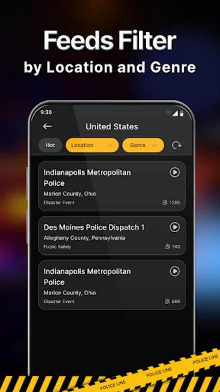 Police Scanner Radio for Android - Real - Time Emergency Access