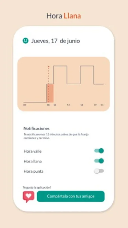 Hora Valle for Android - Manage Electricity Costs Effectively