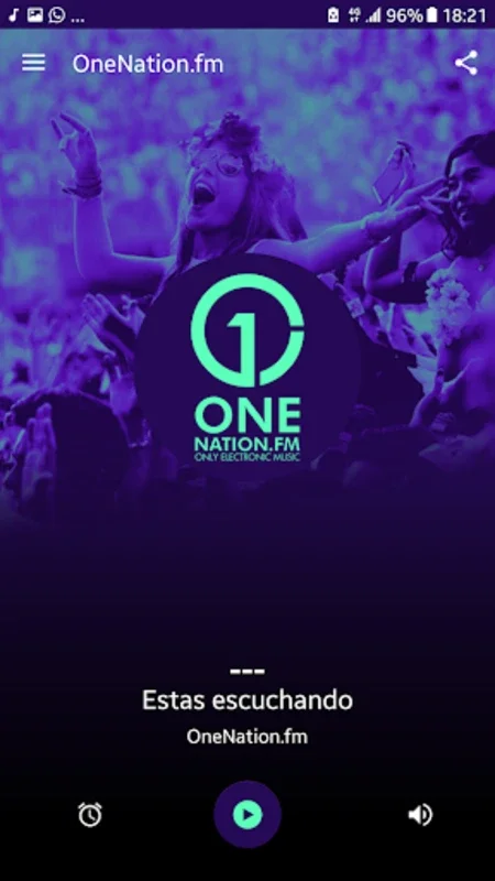 OneNation.fm for Android - Unparalleled Electronic Music Streaming