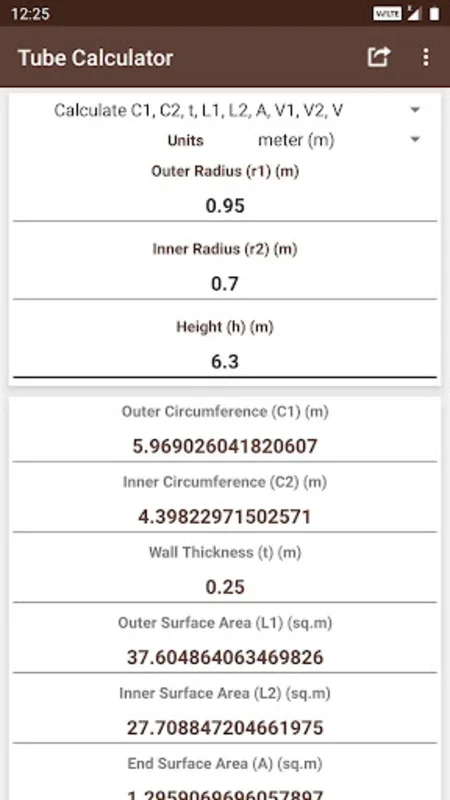 Tube Calculator for Android: Precise and Efficient