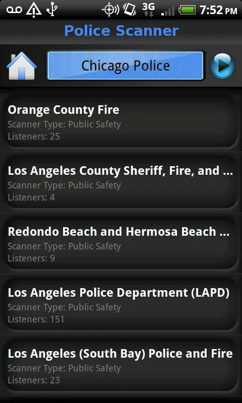 Scanner Free for Android - Stay Informed with Real-Time Radio Feeds