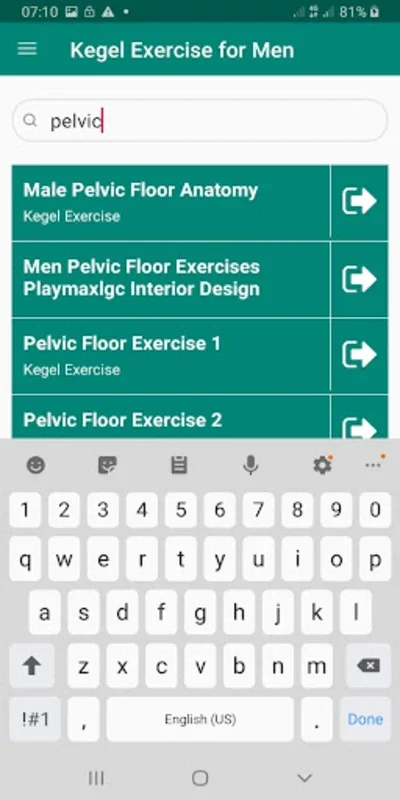 Kegel Exercise App for Men for Android: Strengthen Pelvic Floor