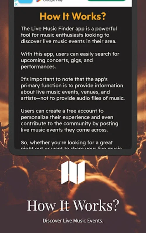 Live Music Finder for Android: Discover Local Gigs