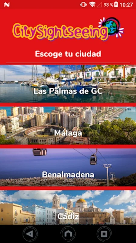 City Sightseeing Spain for Android - Explore Spanish Cities