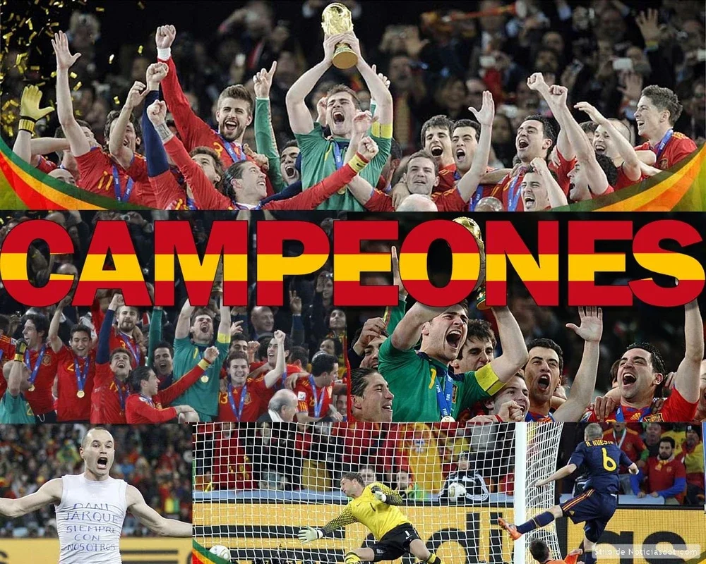 Fondos España Campeona Mundial de Futbol 2010 for Windows - Unique Wallpapers